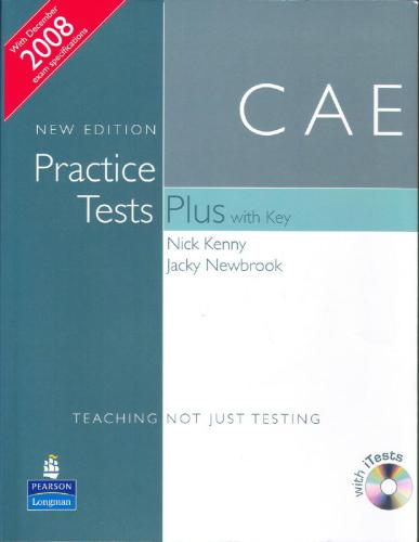 ﻿CAE New Edition Practice Tests Plus (کتاب)