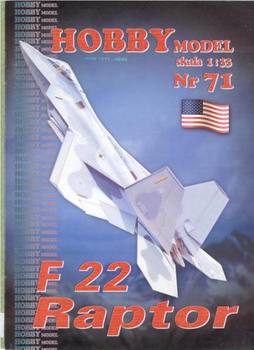 ﻿هابی مدل 071 - F-22 Raptor