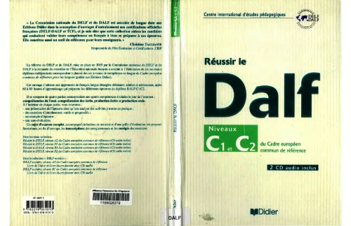 ﻿قبولی در DALF، سطوح C1 C2 (کتاب)
