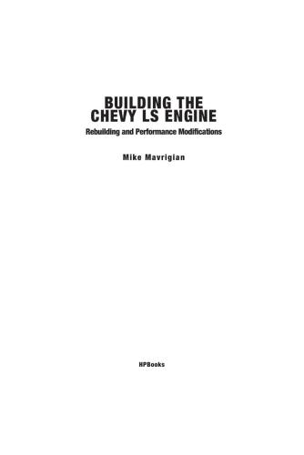 ﻿ساخت موتور Chevy LS