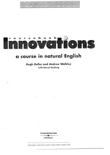 ﻿Innovations Intermediate A Course in Natural English (درس، کتاب کار، کتاب معلم)
