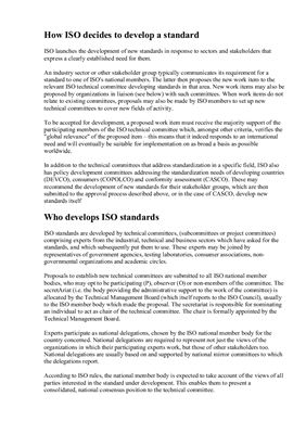 ﻿ISO چگونه تصمیم به تدوین استاندارد می گیرد