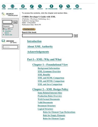 راهنمای توسعهدهنده CORBA با XML