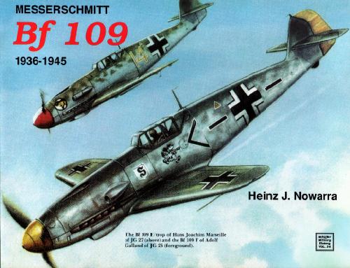 ﻿شیفر جلد. 34: Messerschmitt Bf 109. 1936-1945