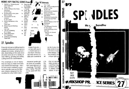 Spindles: راهنمای جامع ساخت آسیاب سبک یا سنگ زنی ..