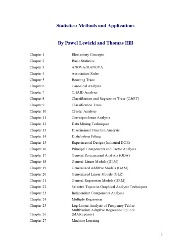 آمار: روش ها و برنامه ها