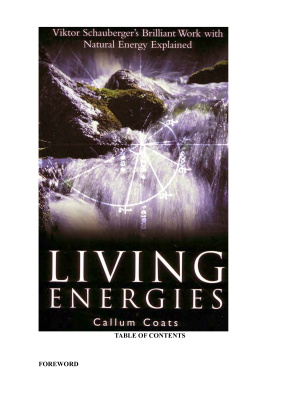 ﻿انرژی های زنده کت های کالوم