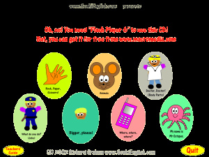 ﻿بازی های انگلیسی مدرسه ابتدایی Genki انگلیسی، آهنگ ها. CD 4 (سی دی های تعاملی)