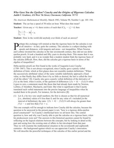 ﻿35000 نشانه. چه کسی اپسیلون را به ما داد؟