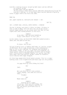 ﻿ویل هانتینگ خوب