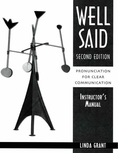 ﻿Well Said: Pronunciation for Clear Coursebook، کتابچه راهنمای مربی