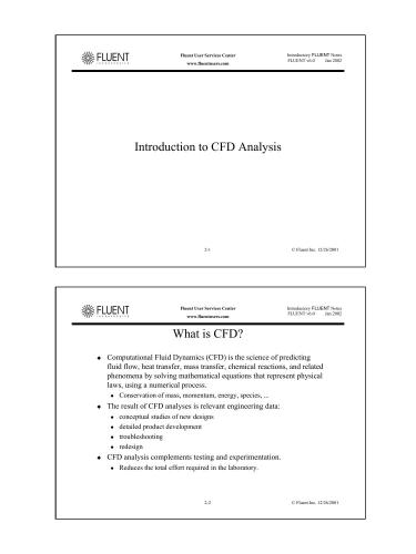 ﻿روان، سلیس. مقدمه ای بر تجزیه و تحلیل CFD