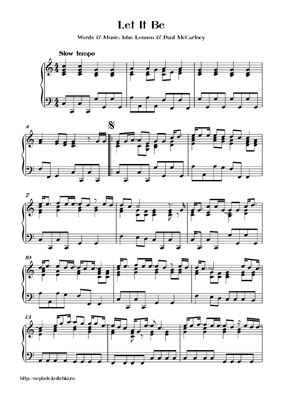 ﻿بیتلز - اجازه بده