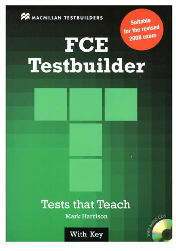 ﻿FCE Testbuilder برای امتحان تجدید نظر شده 2008. با کلید
