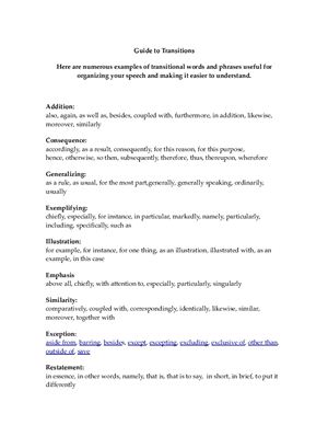 راهنمای انگلیسی برای انتقال