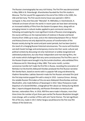 ﻿سینماتوگرافی روسیه