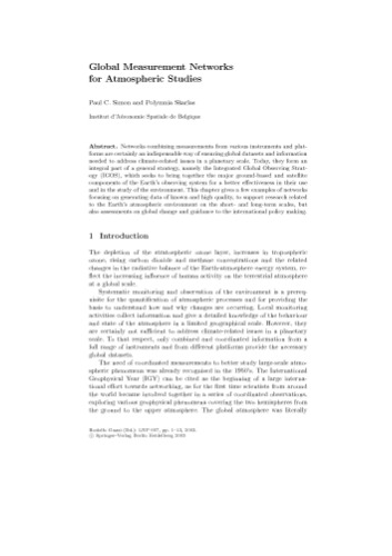 کاوش در اتمسفر با تکنیک های سنجش از دور