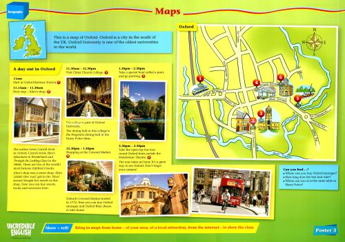 ﻿Incredible English 3, 4. Extended Reading And Writing Poster