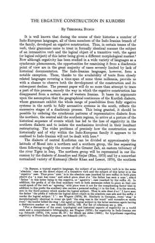 ﻿ساخت ارگایتیو در کردی