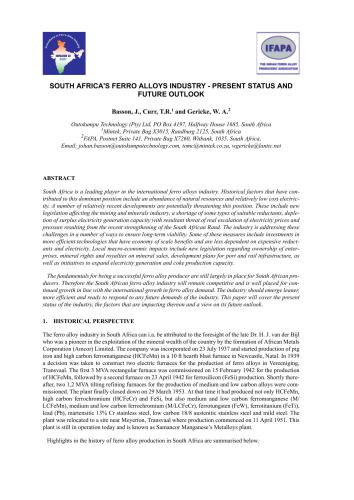 ﻿Infacon 11. مجموعه مقالات یازدهمین کنگره بین المللی فروآلیاژها