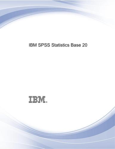 ﻿IBM SPSS Statistics Base 20 (روس)