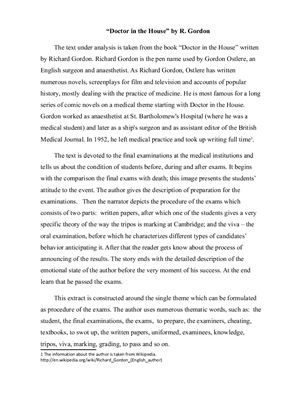 ﻿تجزیه و تحلیل دقیق متن دکتر در خانه