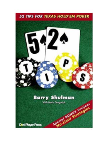 ﻿52 نکته برای پوکر Texas Hold'em