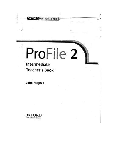 ﻿کتاب معلم پروفایل 2 متوسطه