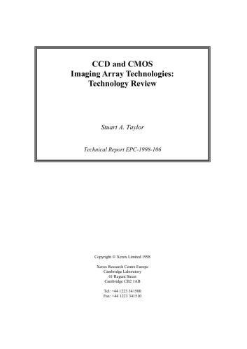 ﻿فناوری های آرایه تصویربرداری CCD و CMOS