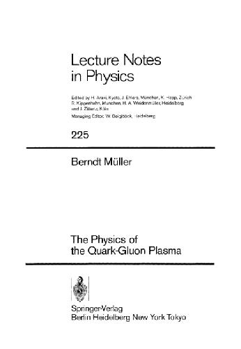 فیزیک پلاسمای Quark-Gluon