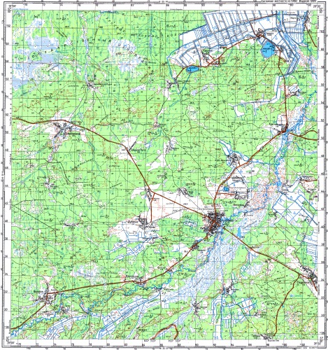﻿منطقه ژیتومیر نقشه های توپوگرافی