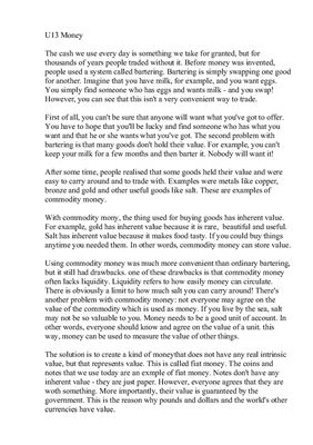 ﻿پول راهنمای اقتصاد مک میلان. واحد 13