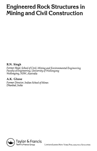 ﻿سازه های سنگی مهندسی شده در معدن و ساختمان سازی