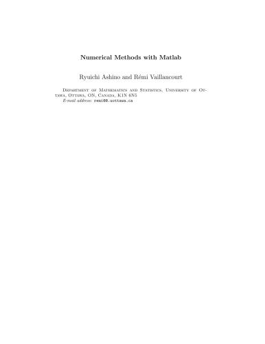 ﻿روش های عددی با Matlab