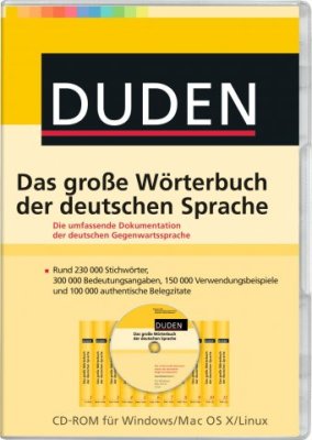 ﻿Duden - فرهنگ لغت بزرگ زبان آلمانی ویرایش 4