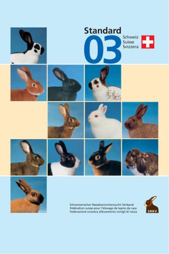 ﻿استاندارد 03 برای ارزیابی خرگوش های شجره نامه شناخته شده در سوئیس