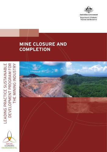 ﻿بسته شدن و تکمیل معدن