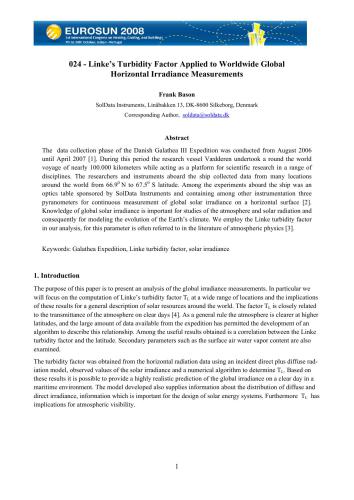 ﻿مجموعه مقالات EuroSun2008 (Труды Европейской конференции по солнечной энергии، 2008)