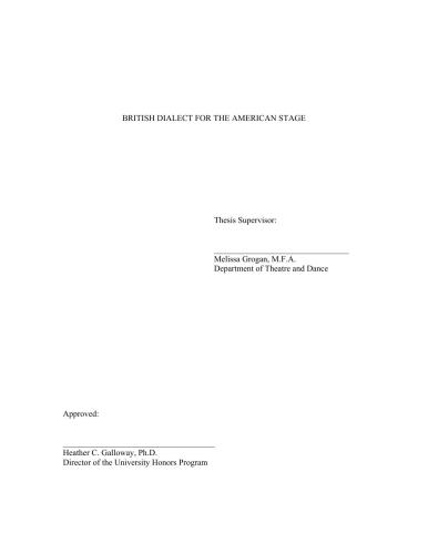 ﻿گویش انگلیسی برای صحنه آمریکایی