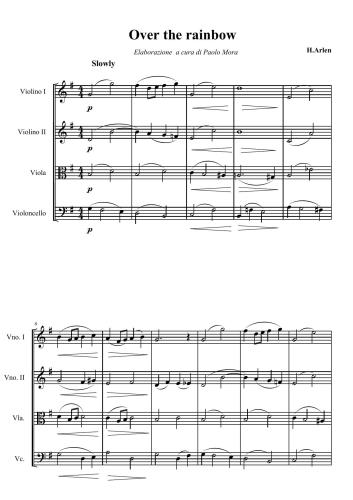 ﻿بر فراز رنگین کمان کوارتت زهی