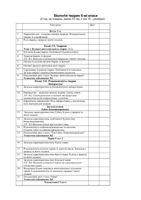 ﻿تقویم و برنامه ریزی موضوعی زیست شناسی پایه هشتم