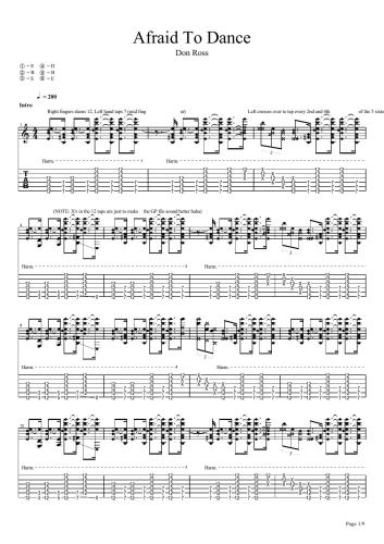 از رقص می ترسم