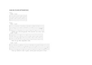 روز سبز - هنگام پایان سپتامبر بیدار شوید