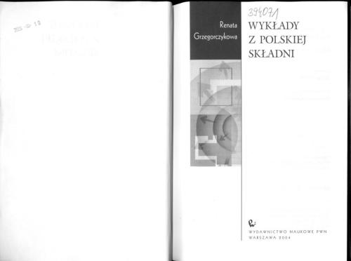 ﻿سخنرانی در نحو لهستانی