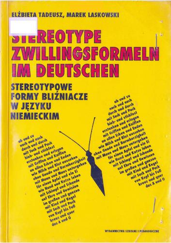 ﻿فرمول های کلیشه ای دوقلو در آلمانی