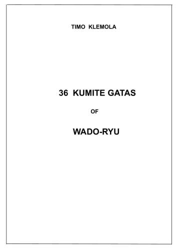 36 Kumite Gatas از Wado-ruu