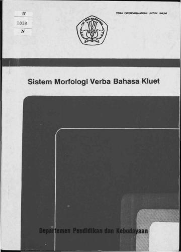 ﻿سیستم ریخت شناسی فعل زبان Kluet