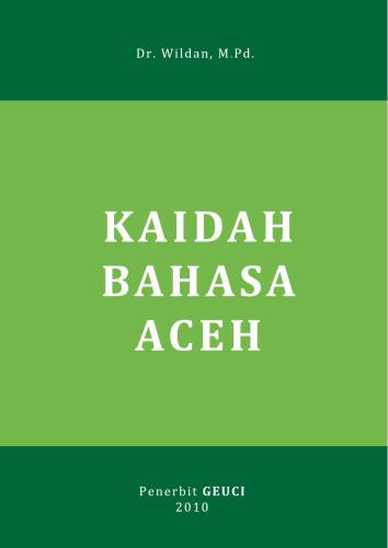 ﻿قوانین زبان آچهنی