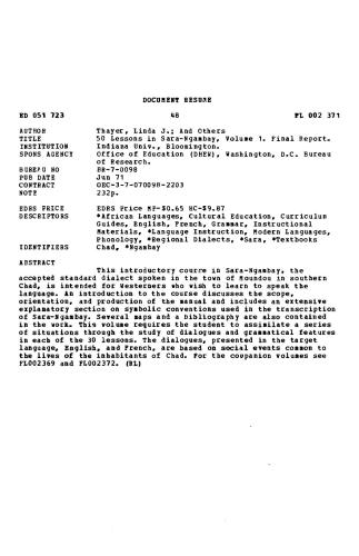 ﻿50 درس در سارا-نگامبی. جلد 1-3