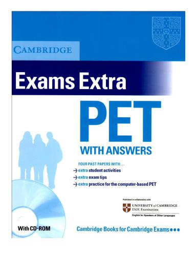 ﻿Extra Exams Cambridge - PET. کتاب دانش آموز با پاسخ